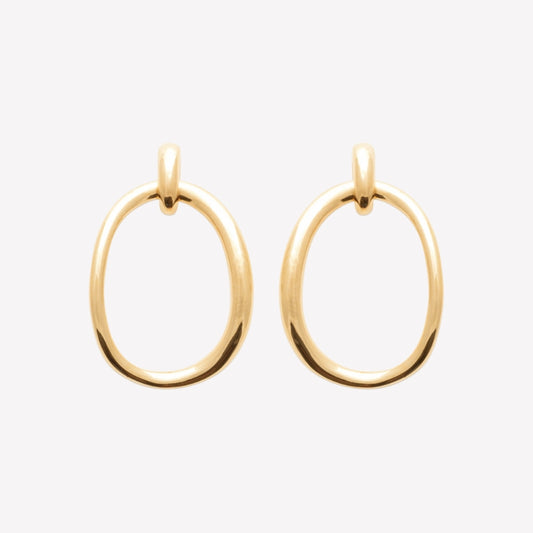 Smeraldo Hängende Ohrringe gold