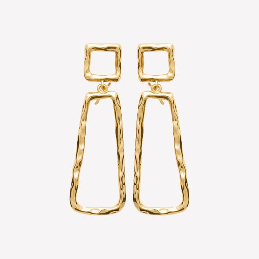 Smeraldo Hängende Ohrringe gold