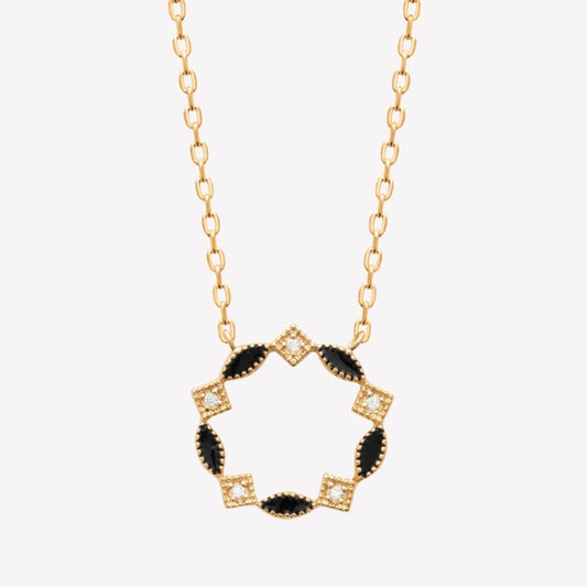 Smeraldo Kette gold