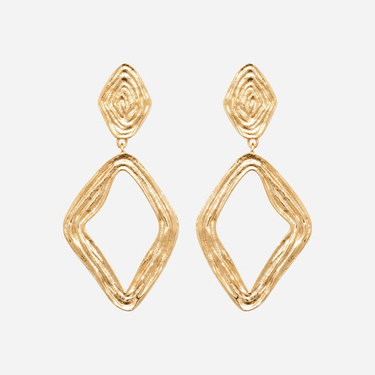 Smeraldo Ohrstecker Ohrringe gold