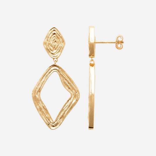 Smeraldo Ohrstecker Ohrringe gold