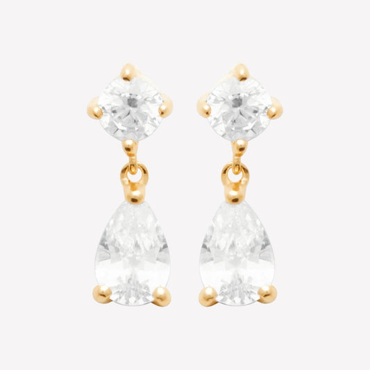 Smeraldo Ohrstecker Ohrringe gold