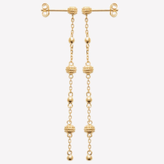 Smeraldo Ohrstecker Ohrringe gold