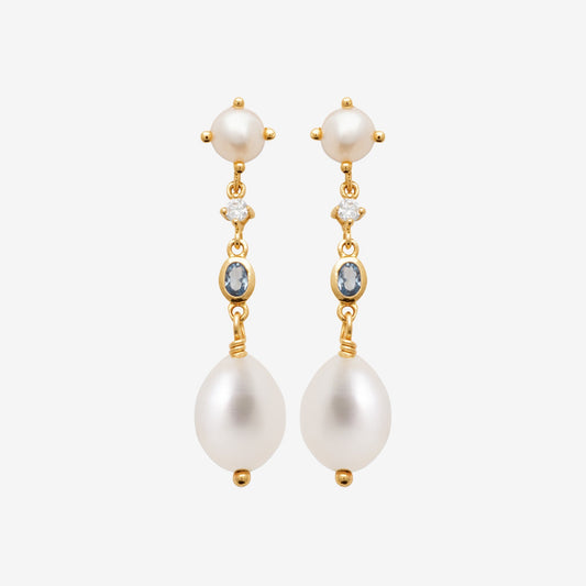 Smeraldo Ohrstecker Ohrringe gold