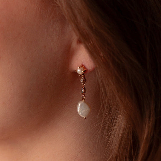 Smeraldo Ohrstecker Ohrringe gold