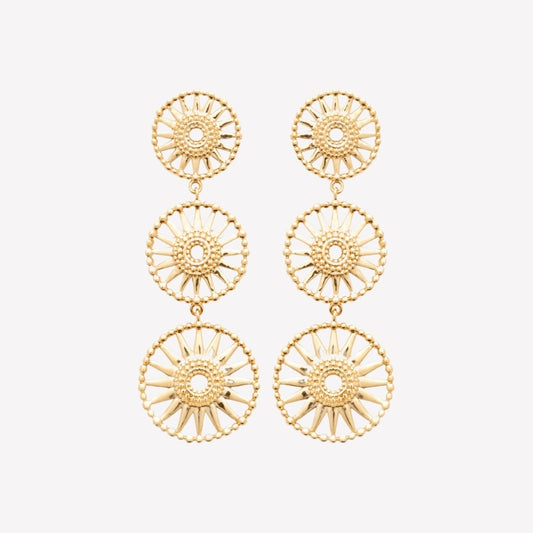 Smeraldo Ohrstecker Ohrringe gold