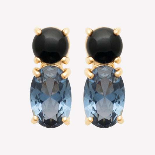 Smeraldo Ohrstecker Ohrringe gold