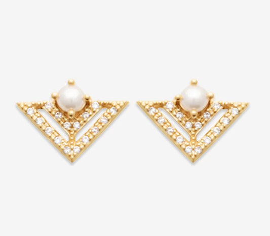 Smeraldo Ohrstecker Ohrringe gold