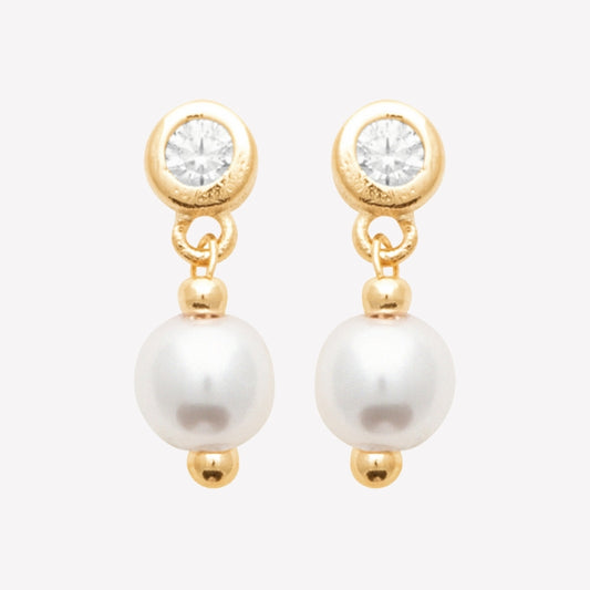 Smeraldo Ohrstecker Ohrringe gold