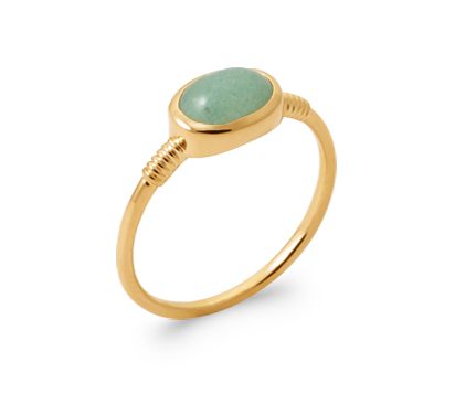 Smeraldo Ringe Ring Ilina gold grün