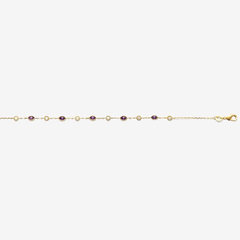 Smeraldo Armbänder Armkette Primula gold