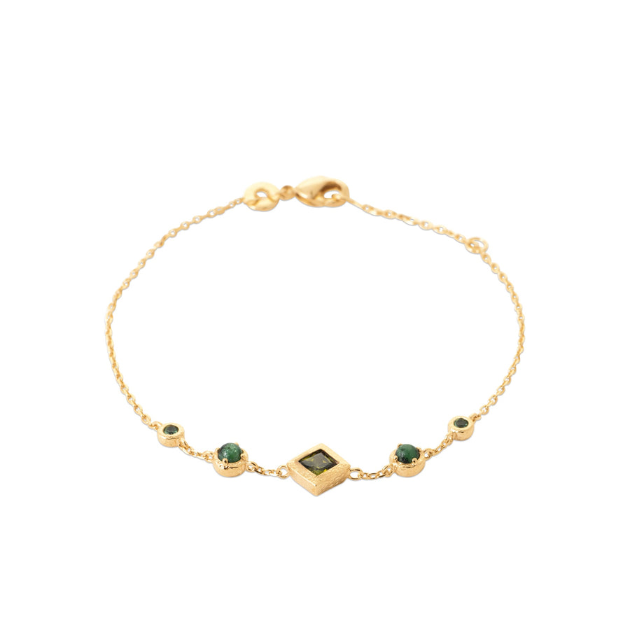 Smeraldo Armbänder Armkette Adriana gold gold