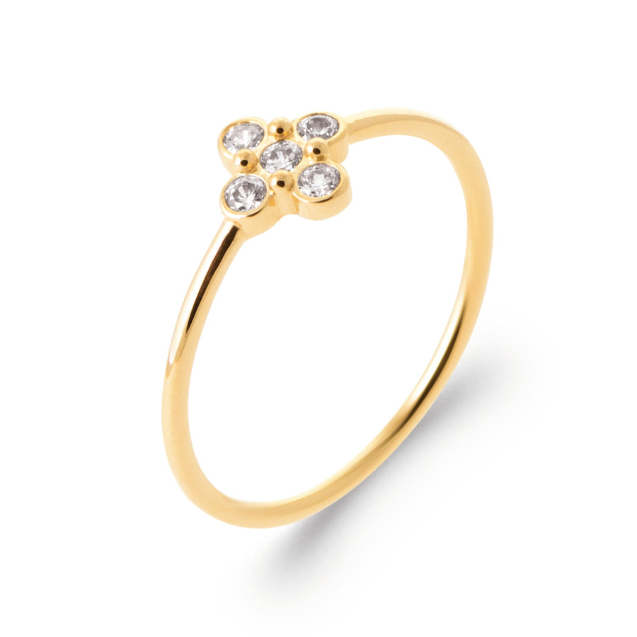 Smeraldo Ringe Ring Belinda gold