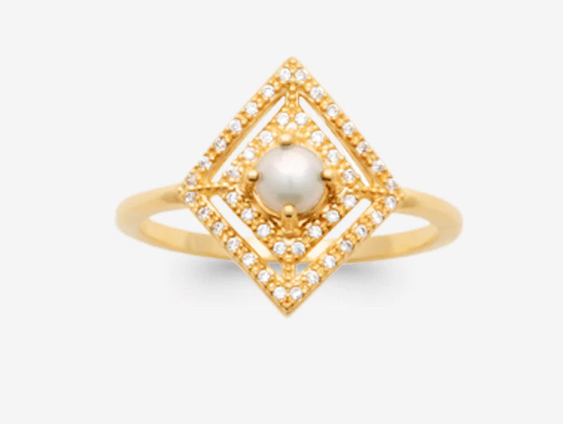 Smeraldo Ringe Ring Lira gold