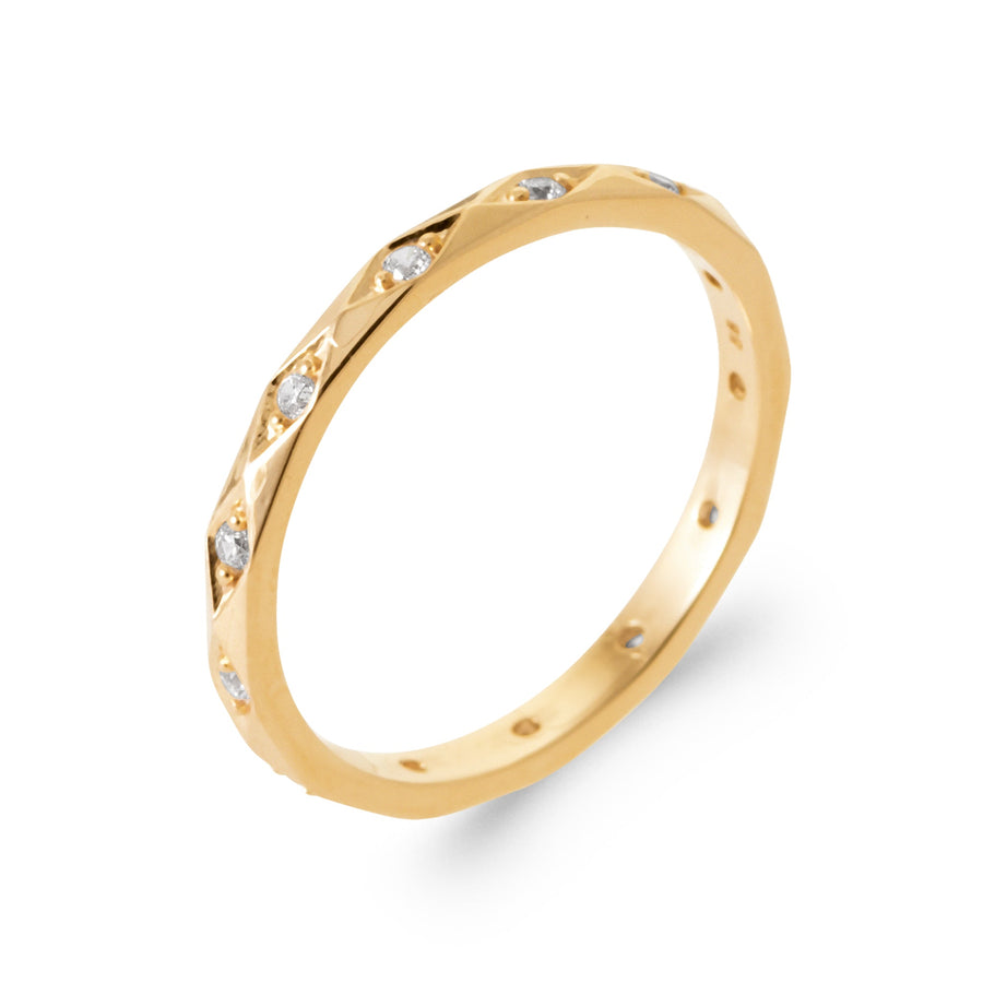 Smeraldo Ringe Ring Nives gold