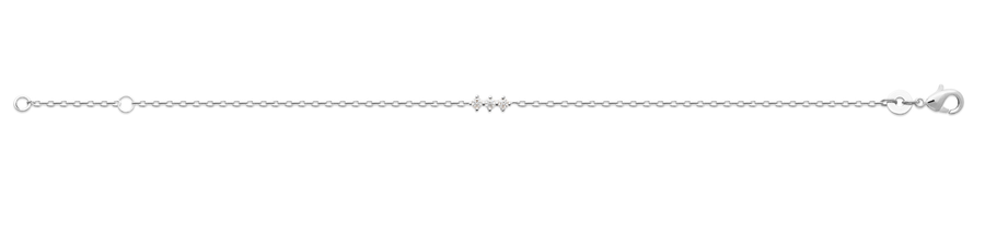 Smeraldo Armbänder Armkette Burano silber