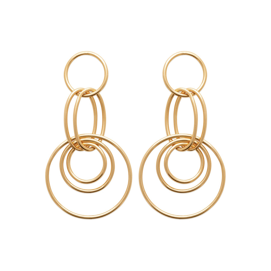 Smeraldo Hängende Ohrringe Ohrringe Terracina gold gold