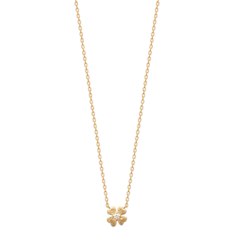 Smeraldo Kette Kette Quadrifoglio gold