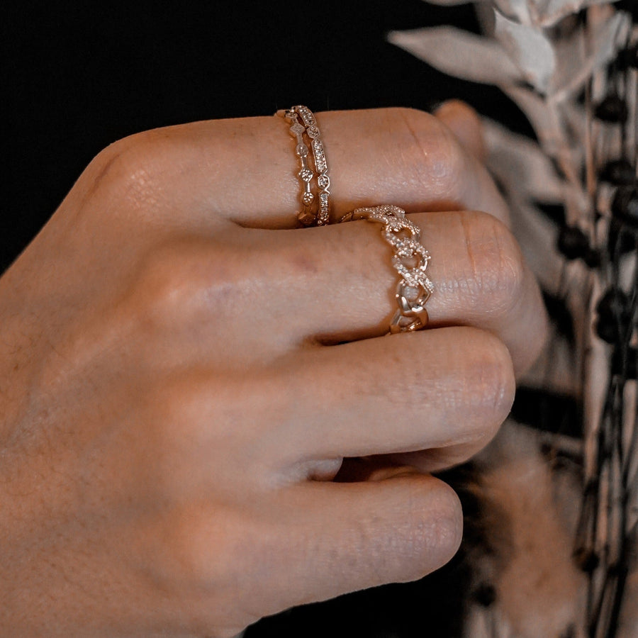 Smeraldo Ringe Ring Mantova gold