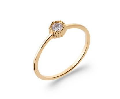 Smeraldo Ringe Ring Policoro gold